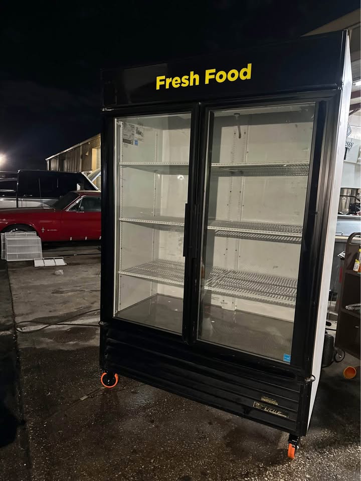 2 Door Glass True Commercial Cooler
