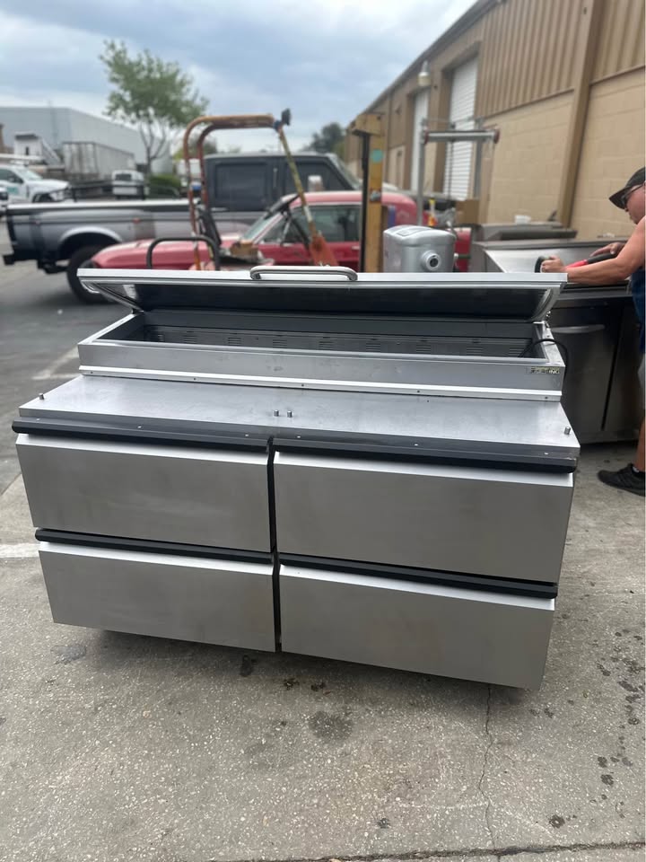 5 Foot Pizza Prep Cooler